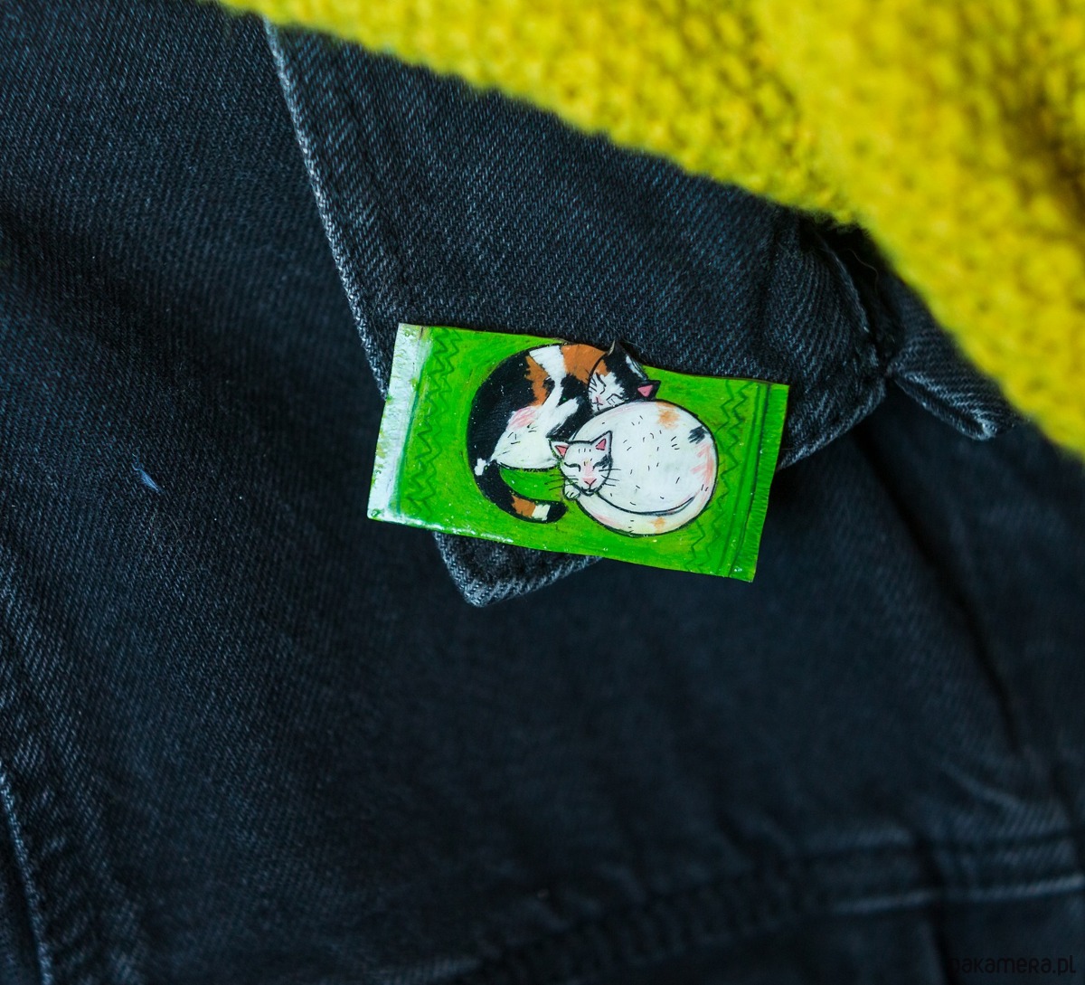 broszki Broszka na prezent dla kociary 2