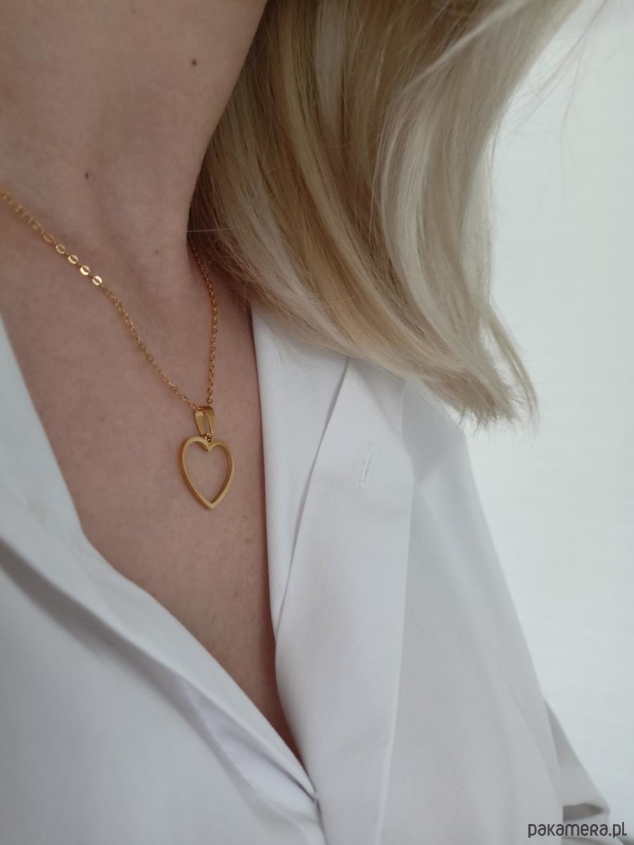 naszyjniki - inne Naszyjnik SERCE  WALENTYNKI 1