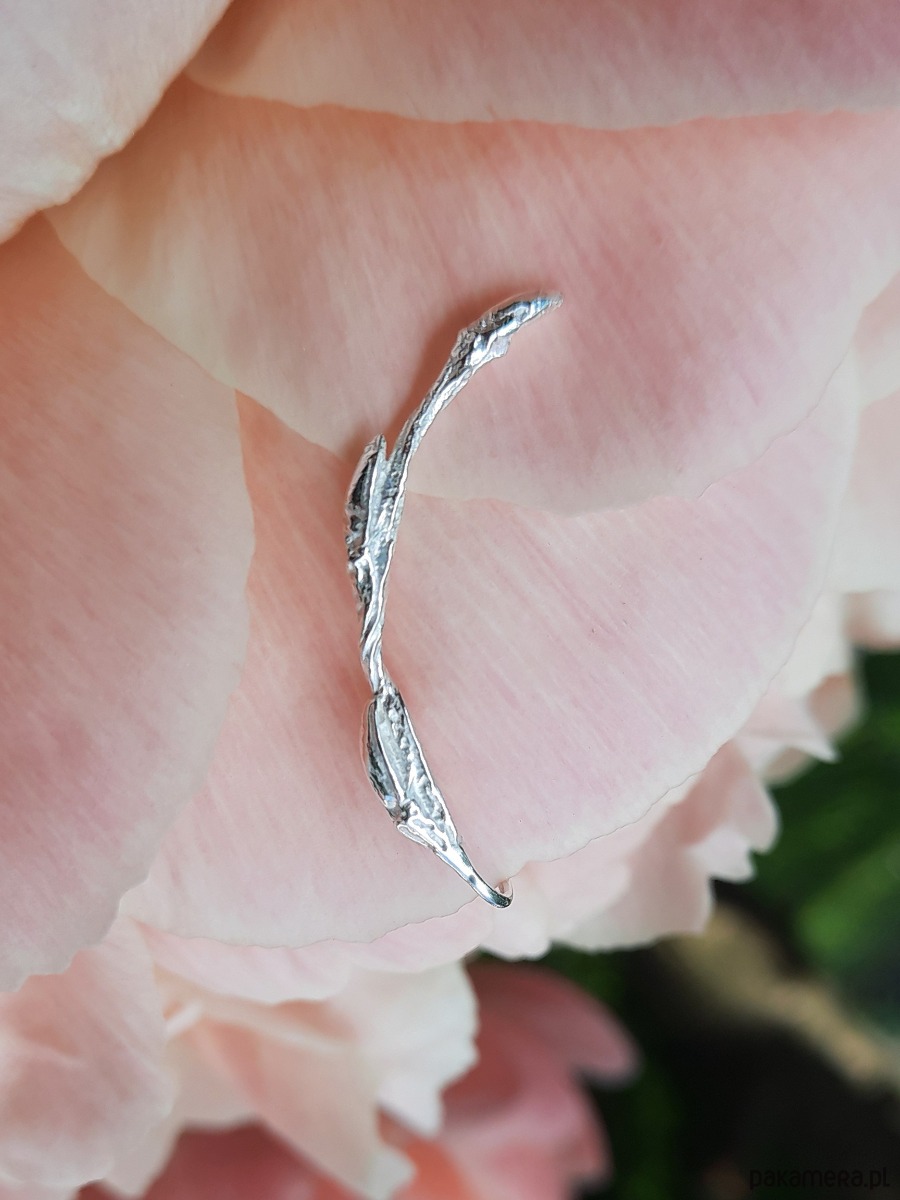 nausznice Kolczyk- nausznica GAŁĄZKA Długa prawe ucho 2