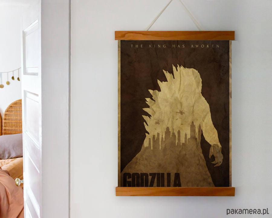 plakaty Godzilla - plakat fine art giclee 3