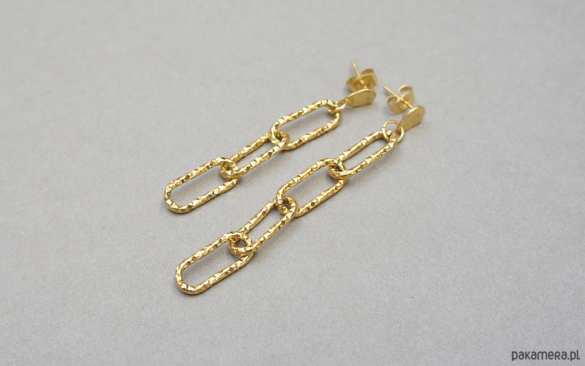 kolczyki pozłacane Kolczyki pozłacane Alloys Collection /Odd/ - Chain vol. 4 1