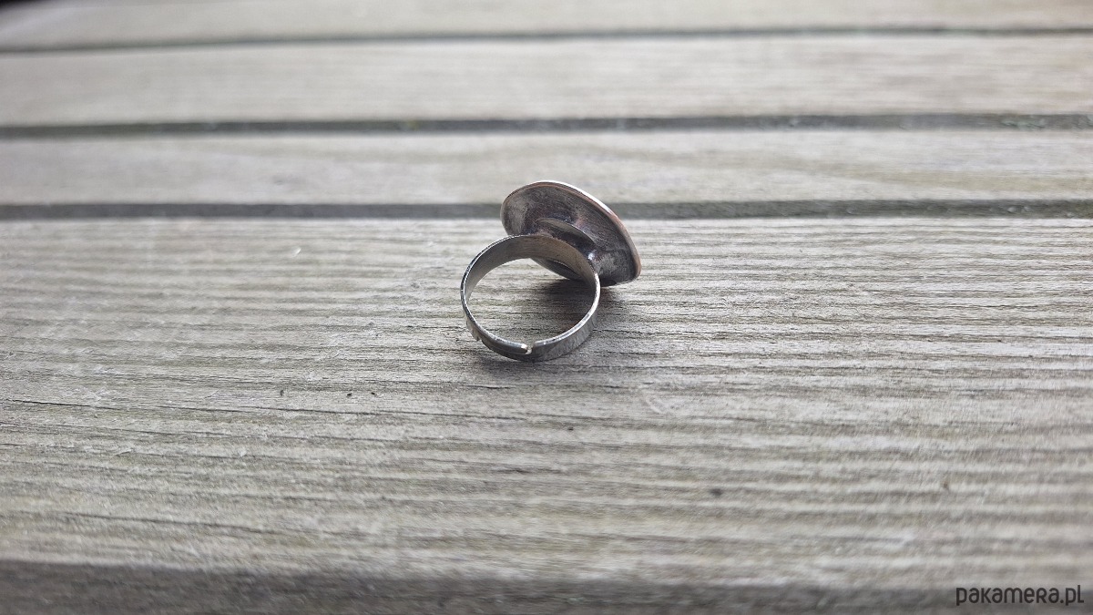 pierścionki - różne Okrąg - pierścionek regulowany 2