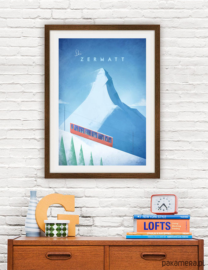 plakaty Matterhorn - Zermatt - vintage plakat 1