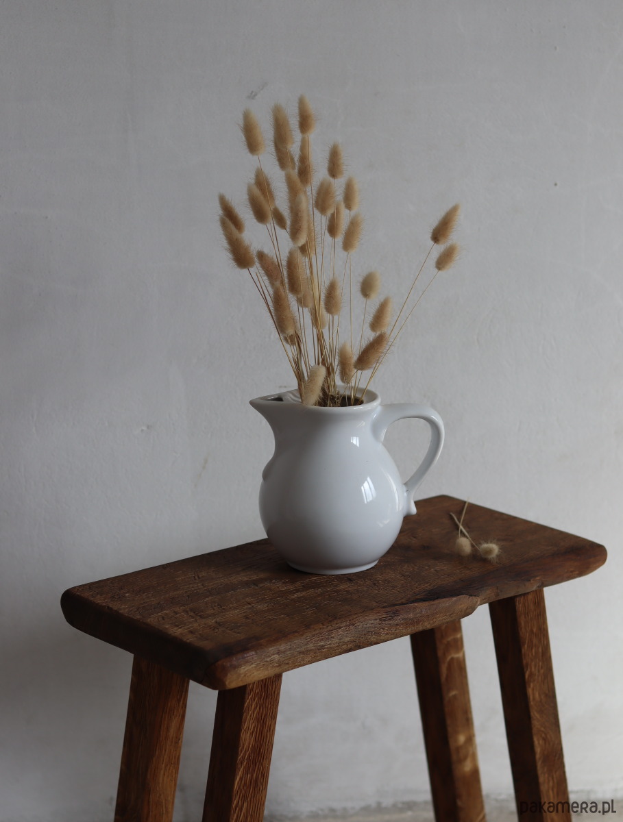 stołki Ławeczka / stołek dębowy  rustykalny 1