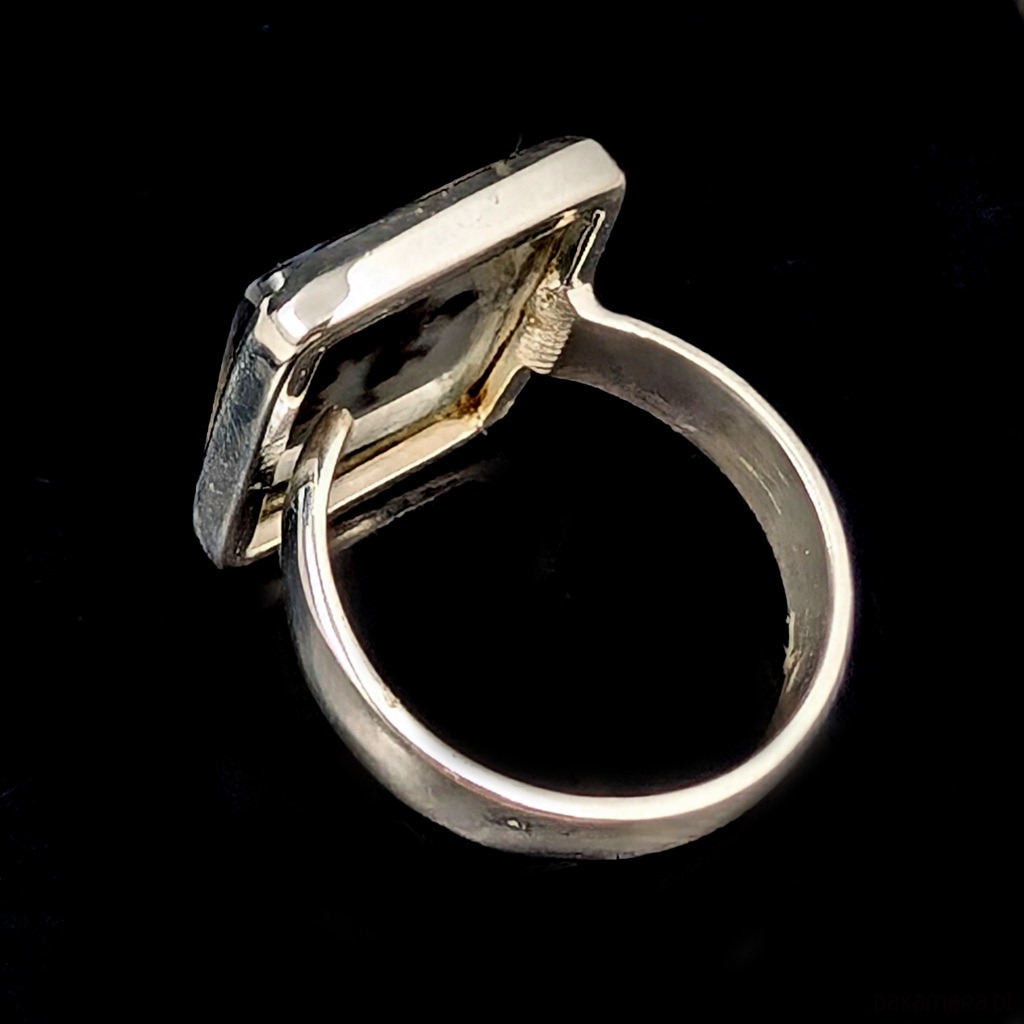 pierścionki srebrne Pierścionek montana agat 6