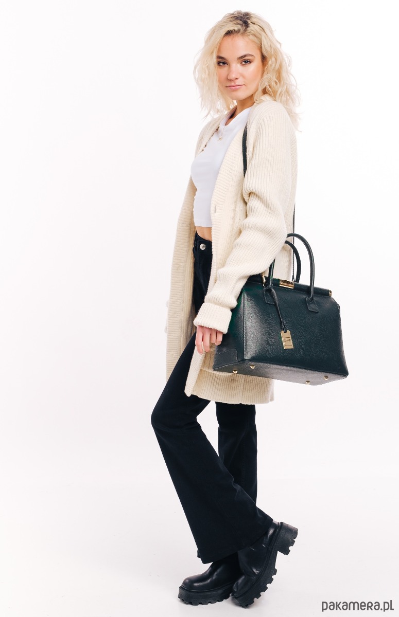 torebki do ręki Torba skórzana Shopper (6880) 6
