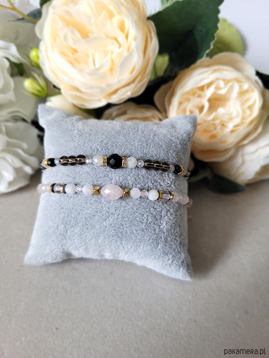 bransoletki z kamieni naturalnych KOZIOROŻEC- Bransoletka zodiakalna regulowana 2