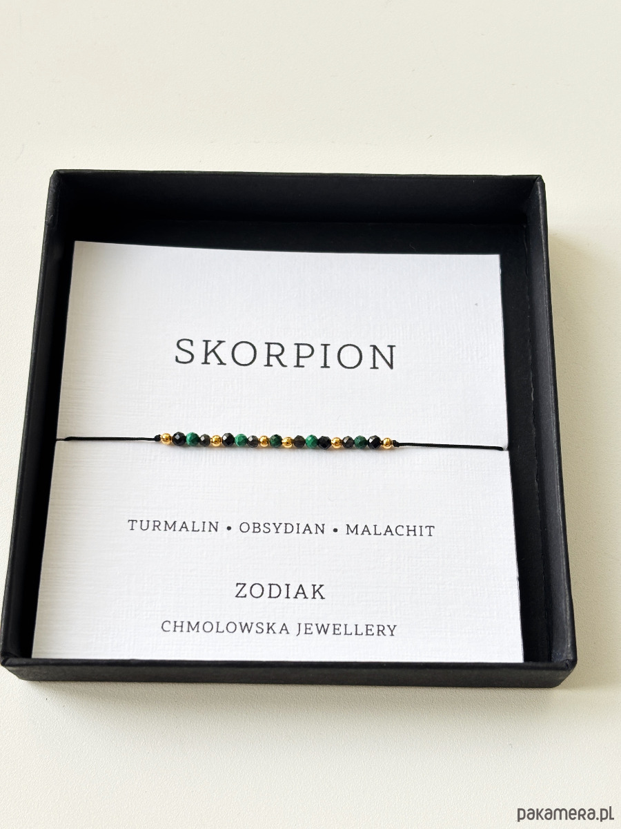 bransoletki na sznurku Zodiak bransoletka SKORPION 3