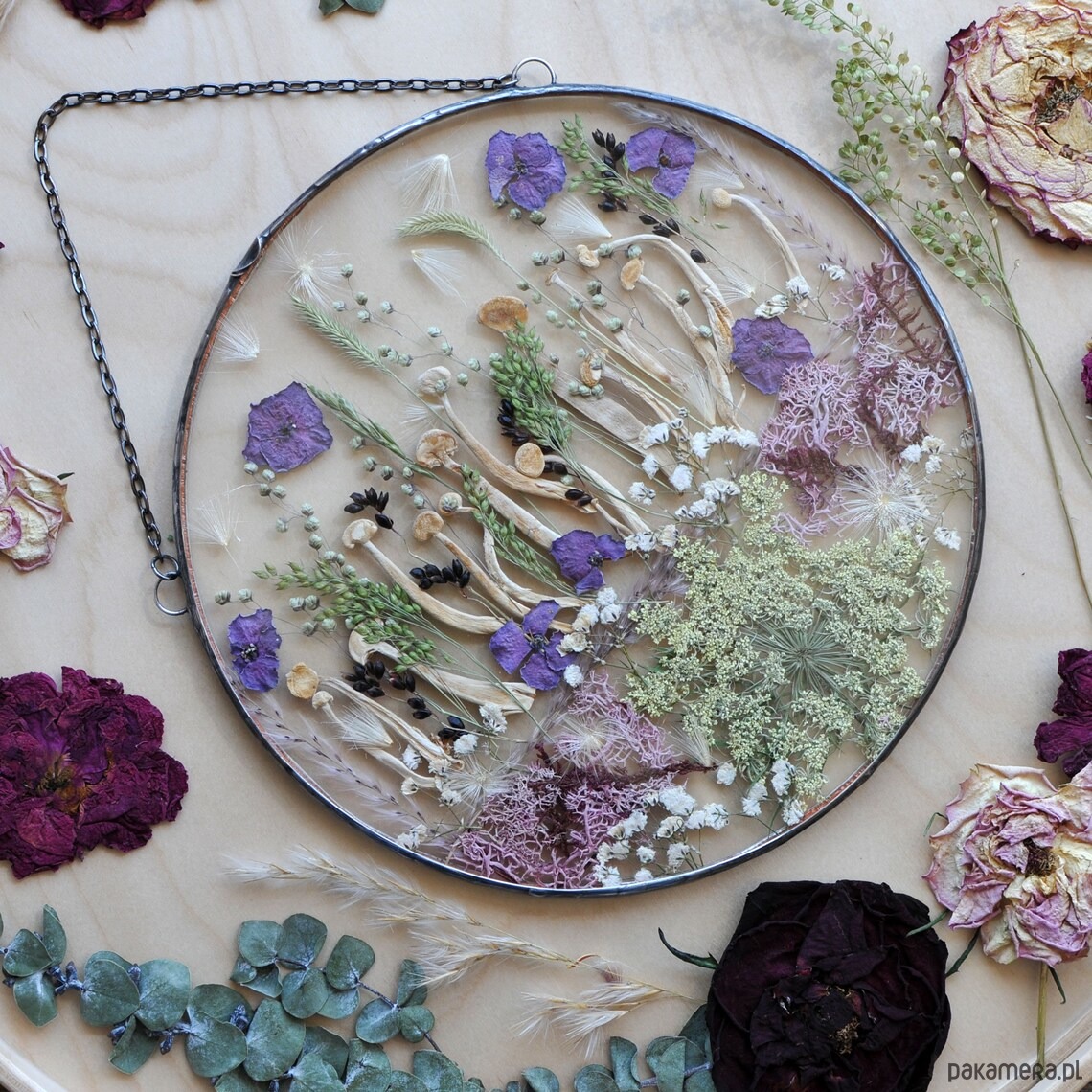 Ozdoby na ścianę Dekor Grzybki 2