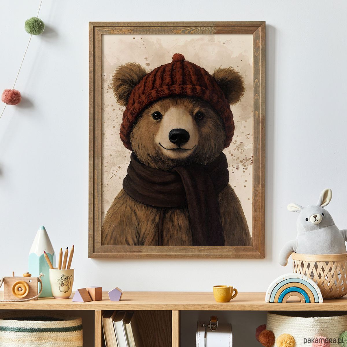 plakaty Plakat Misio brązowy 1