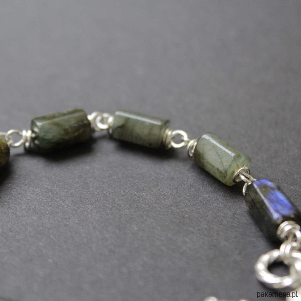 bransoletki z kamieni naturalnych Bransoletka Labrdoryt 6