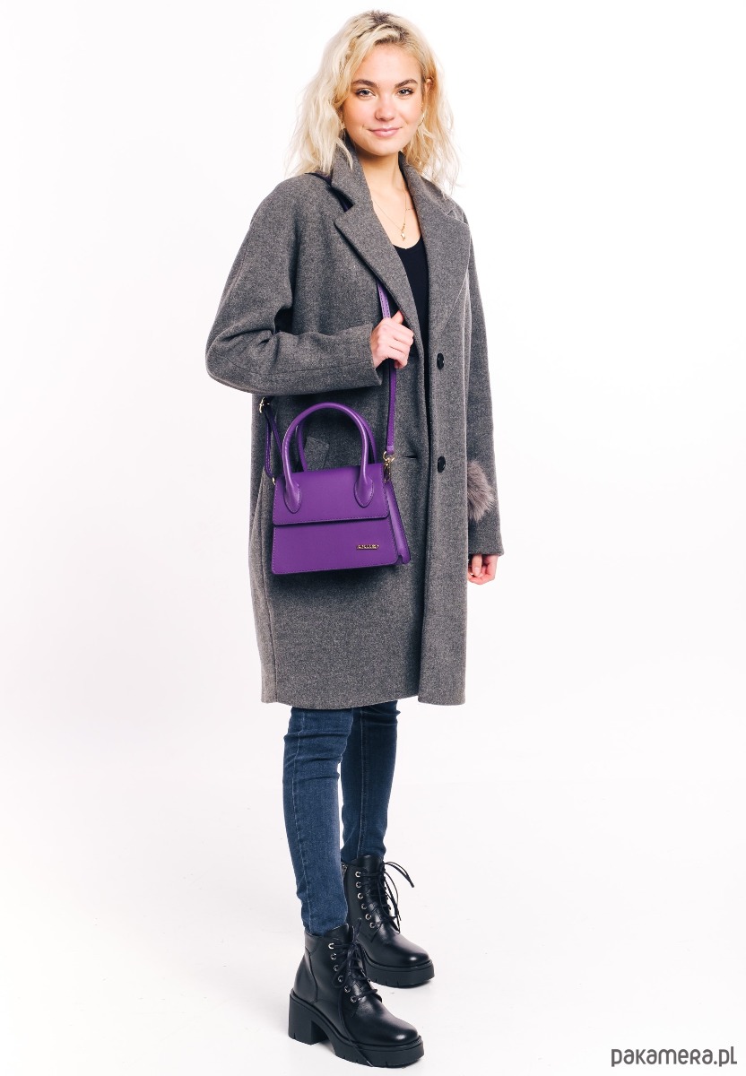 torebki mini Torebka skórzana do ręki i na ramię (6889) 3