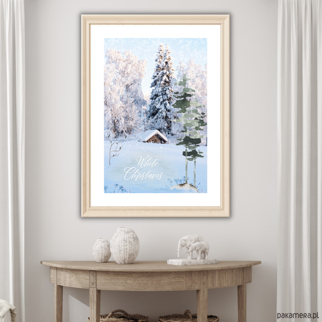 plakaty Plakat White christmas 1