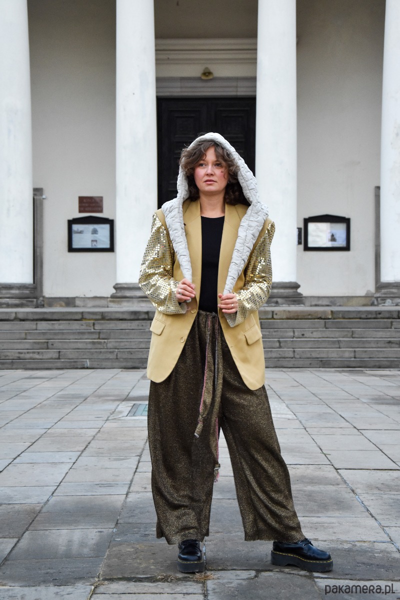 marynarki damskie Marynarka Yellow Gold 6