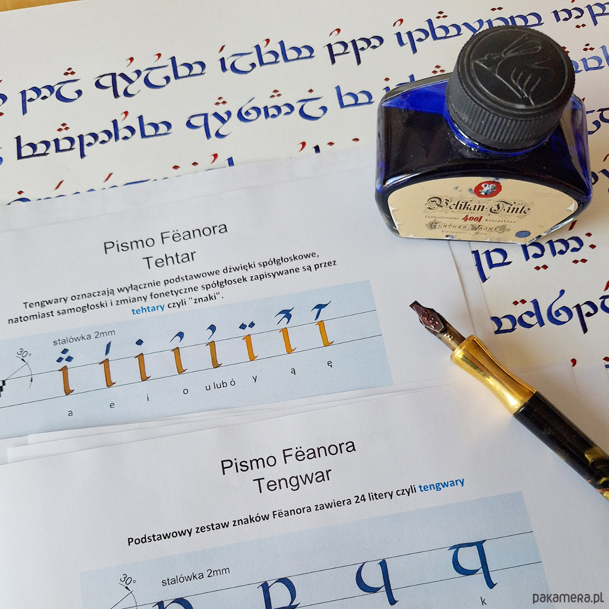 Warsztaty inne Tengwar Pismo J.R.R. Tolkiena, 0