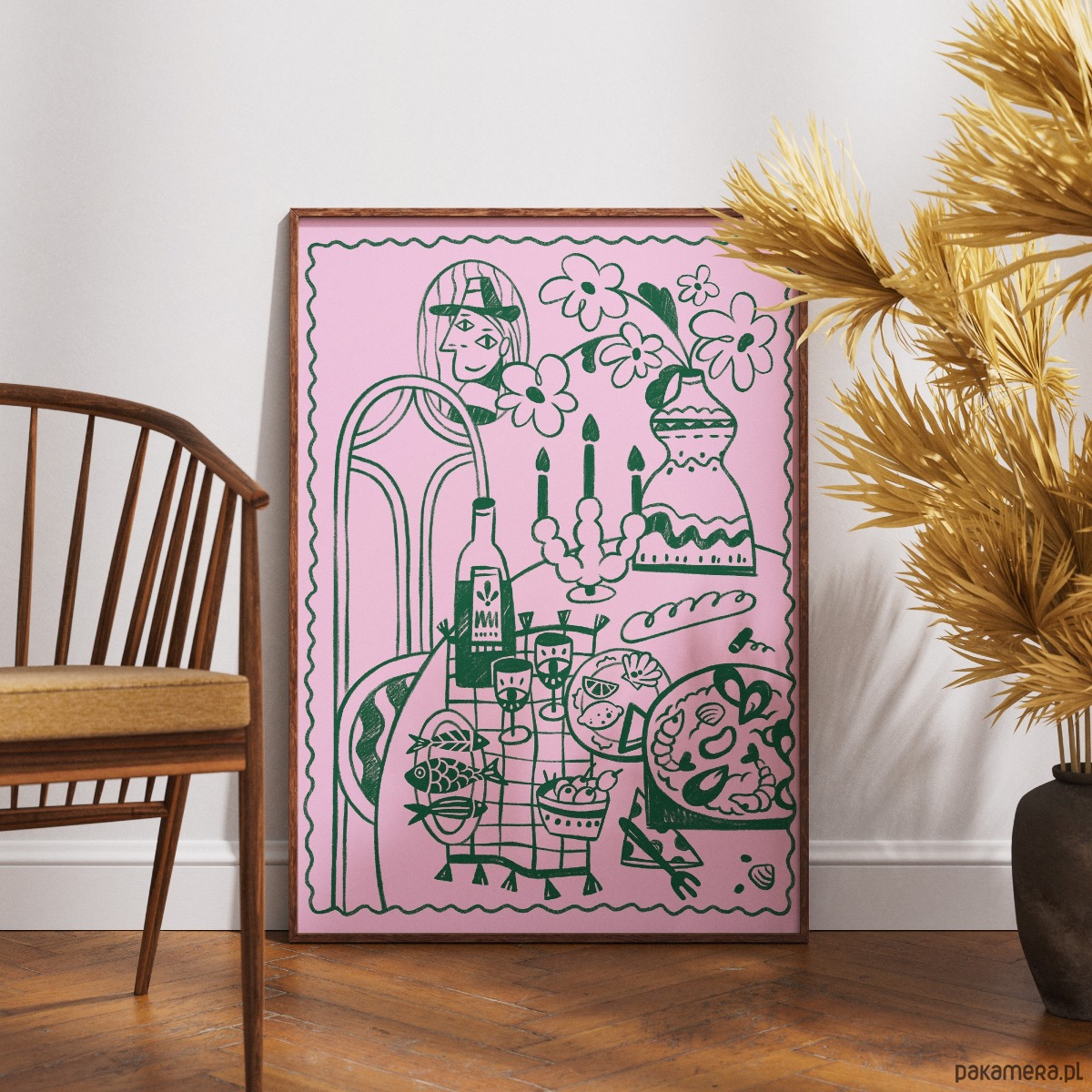 plakaty Plakat "Tapas", kolorystyka 2 3