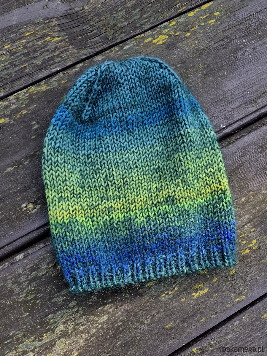 czapki damskie Wiosenny poranek 2 / czapka z jedwabiem 2