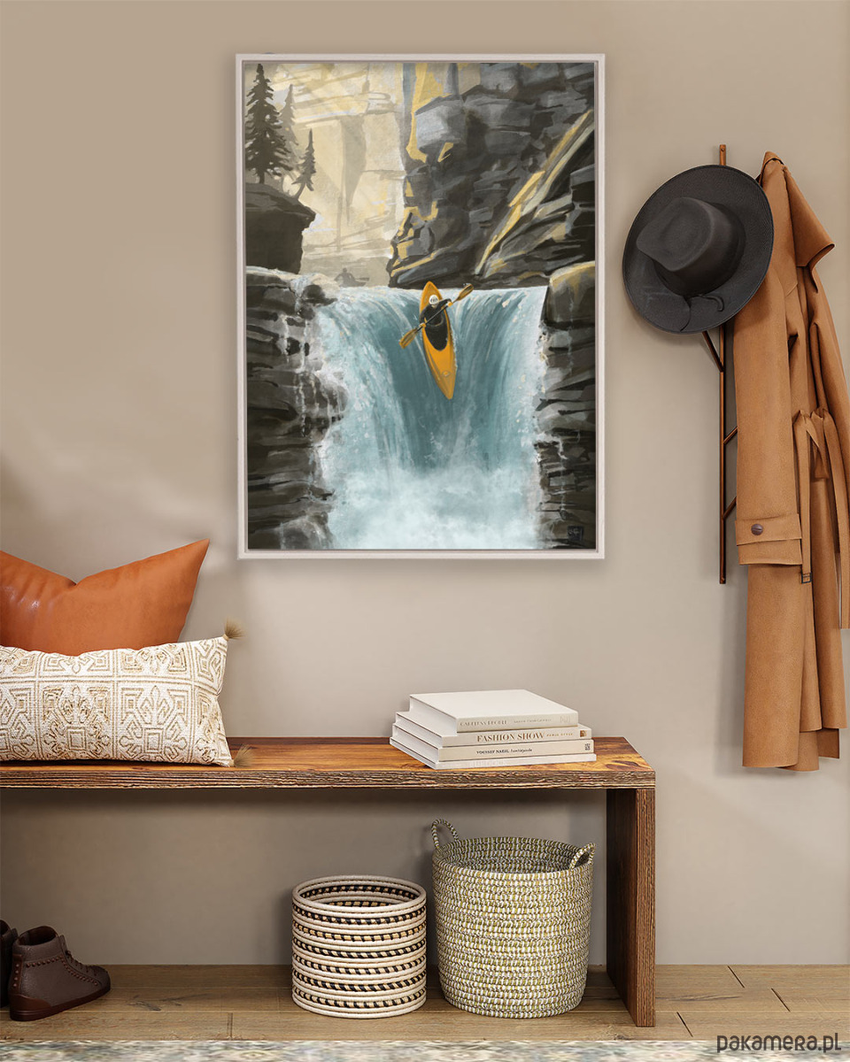 plakaty Plakat sportowy - wyprawy kajakowe 2