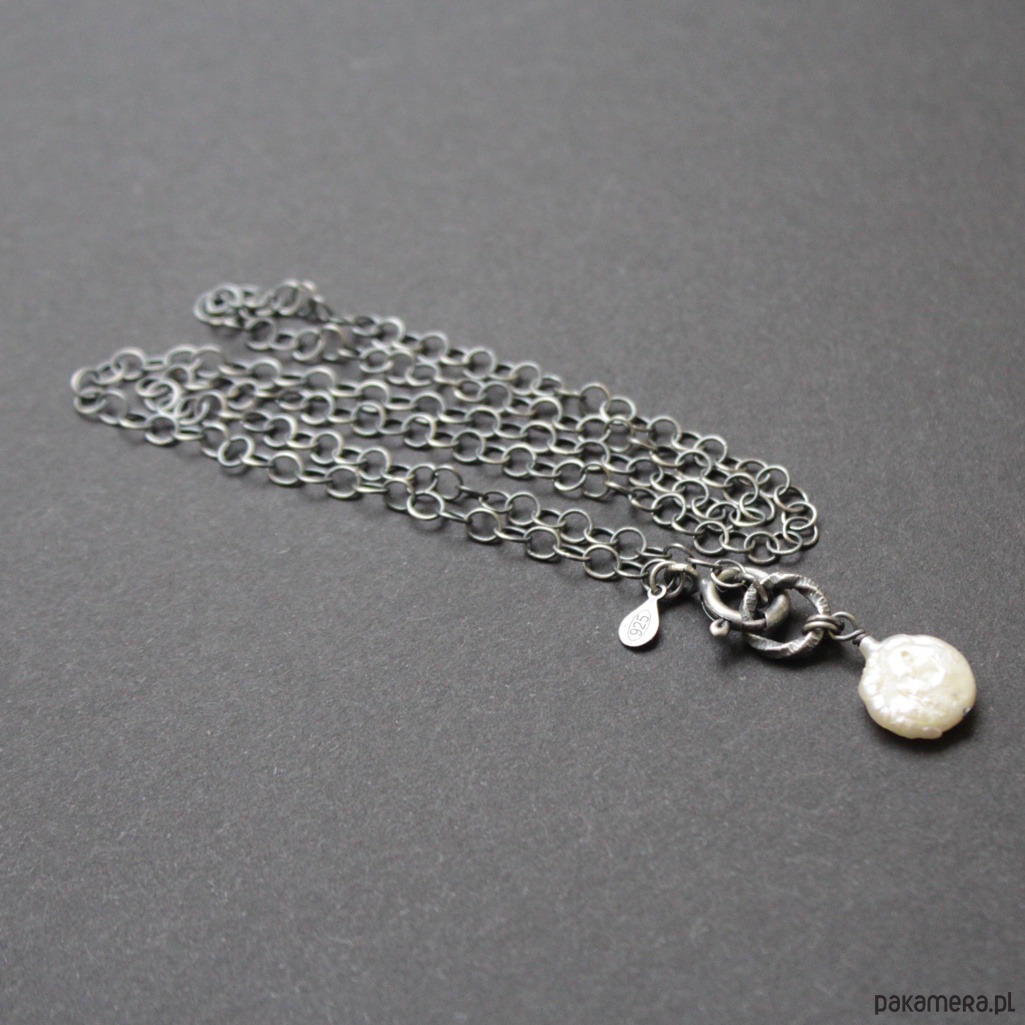 naszyjniki - inne Naszyjnik perła ze szkatułki babci 2