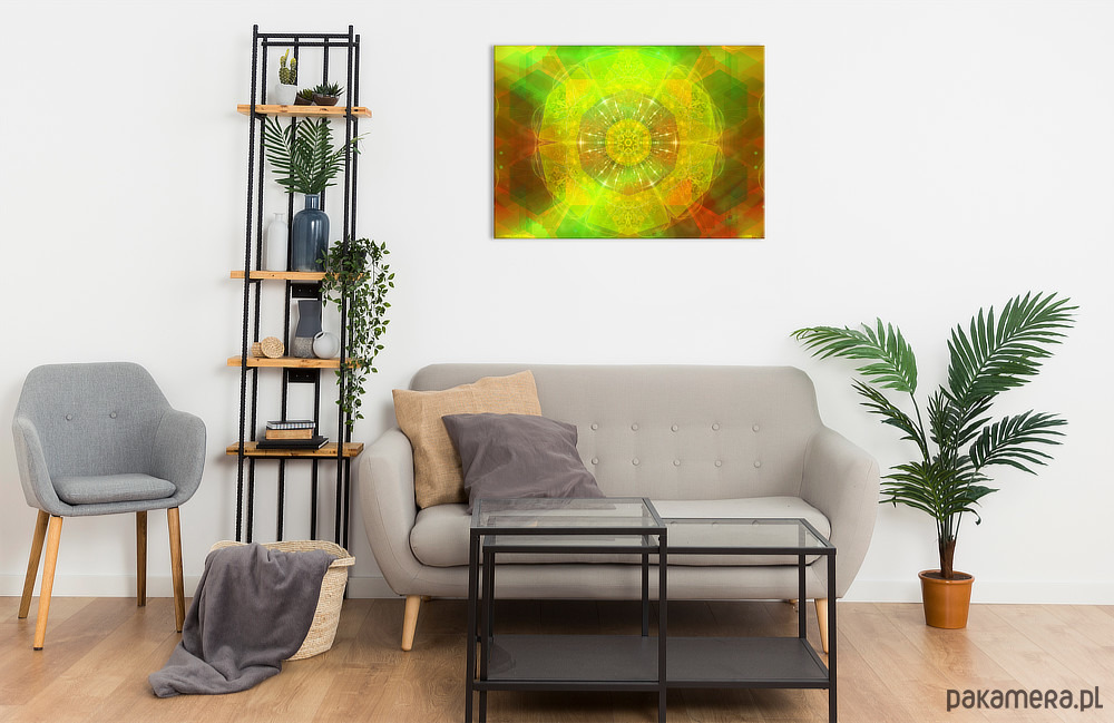 obrazy Obraz - Mandala dobrego nastroju - płótno 3