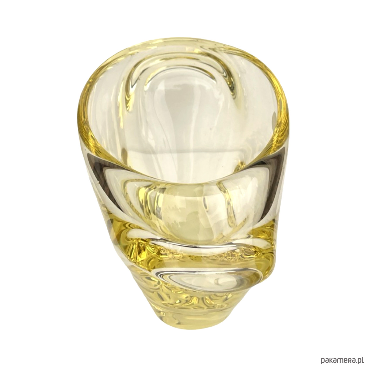 wazony Szklany wazon  proj. M. Klingera  3