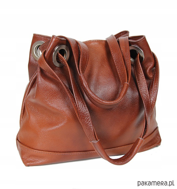 torebki do ręki Duża torebka ze skóry naturalnej 1