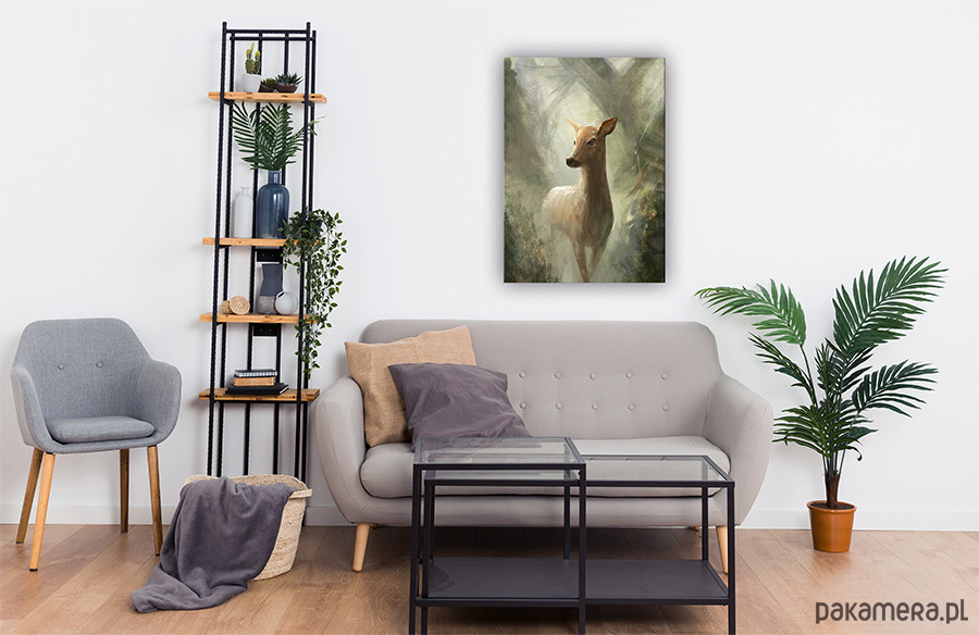 obrazy Obraz - Sarna - wydruk na płótnie 2