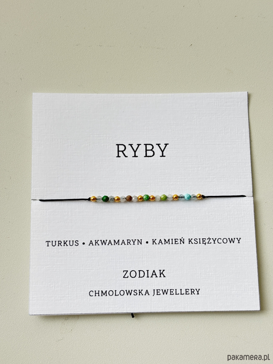 bransoletki na sznurku Zodiak bransoletka RYBY 1