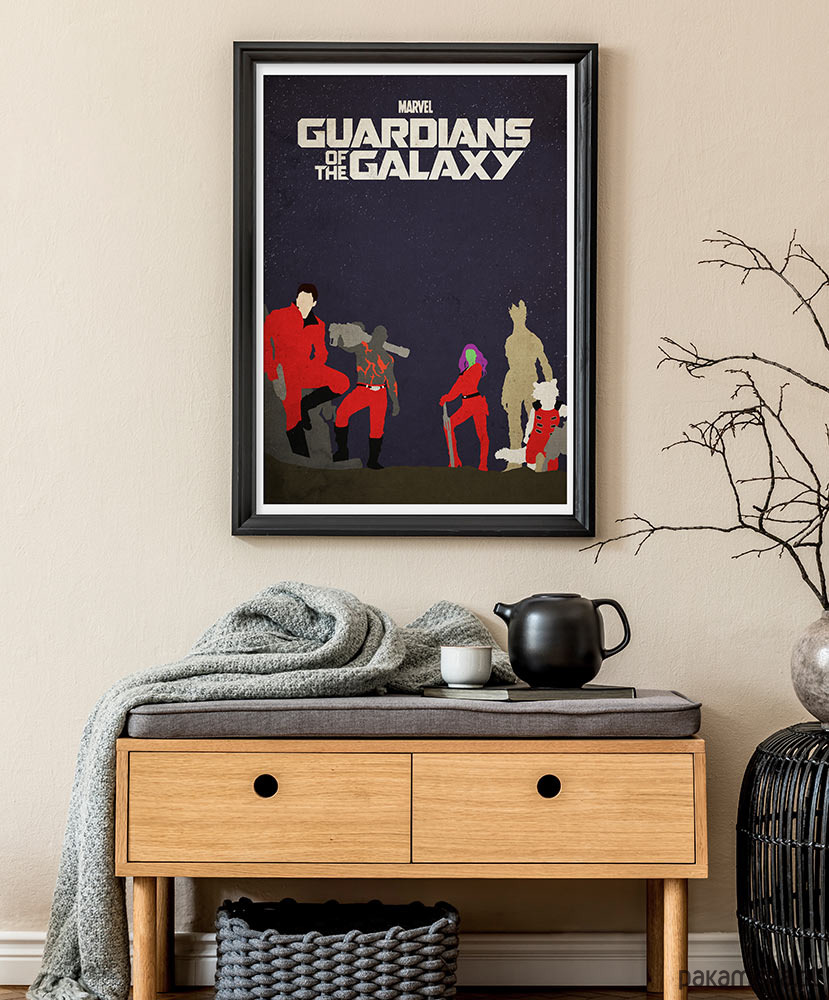 plakaty Plakat Strażnicy galaktyki - fine art Marvel 2