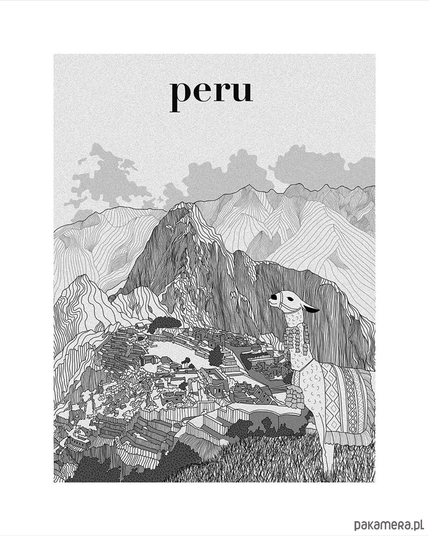 grafiki i ilustracje Plakat Peru 1