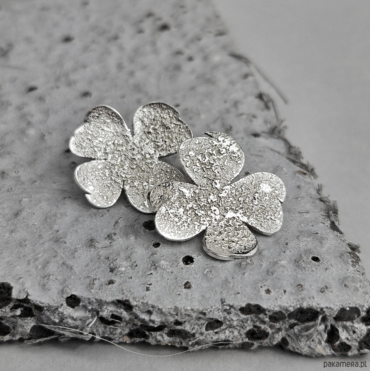 kolczyki srebrne Srebrne Kolczyki Koniczynki 2