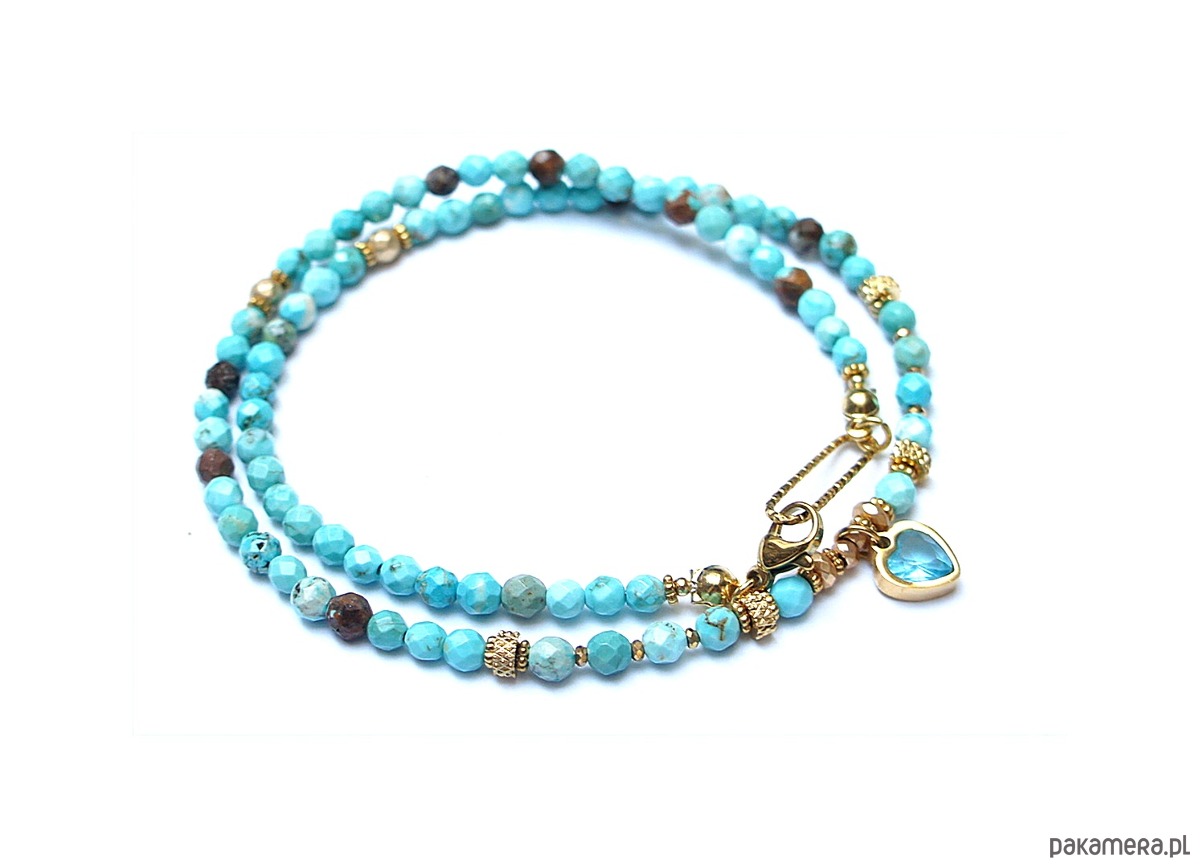 chokery Turkus vol. 40 /choker/ naszyjnik  10.09.25 - Szlachetna kolekcja 1