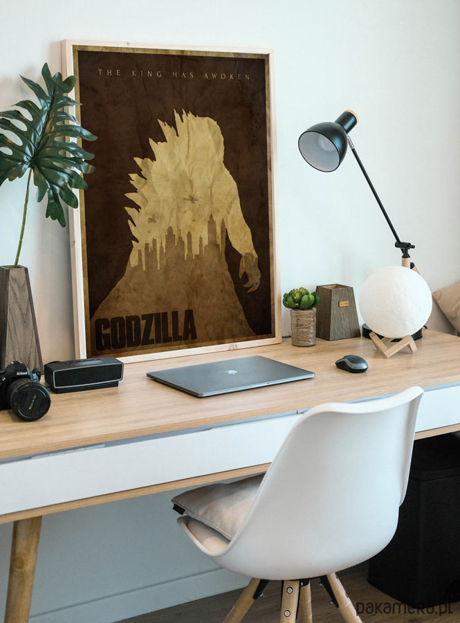 plakaty Godzilla - plakat fine art giclee 2