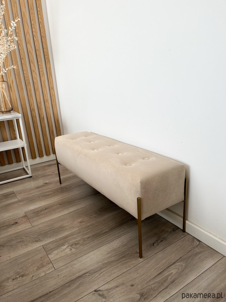 pufy do siedzenia Brooke maxi- pufa, siedzisko tapicerowane, ławeczka, pokój, salon 1