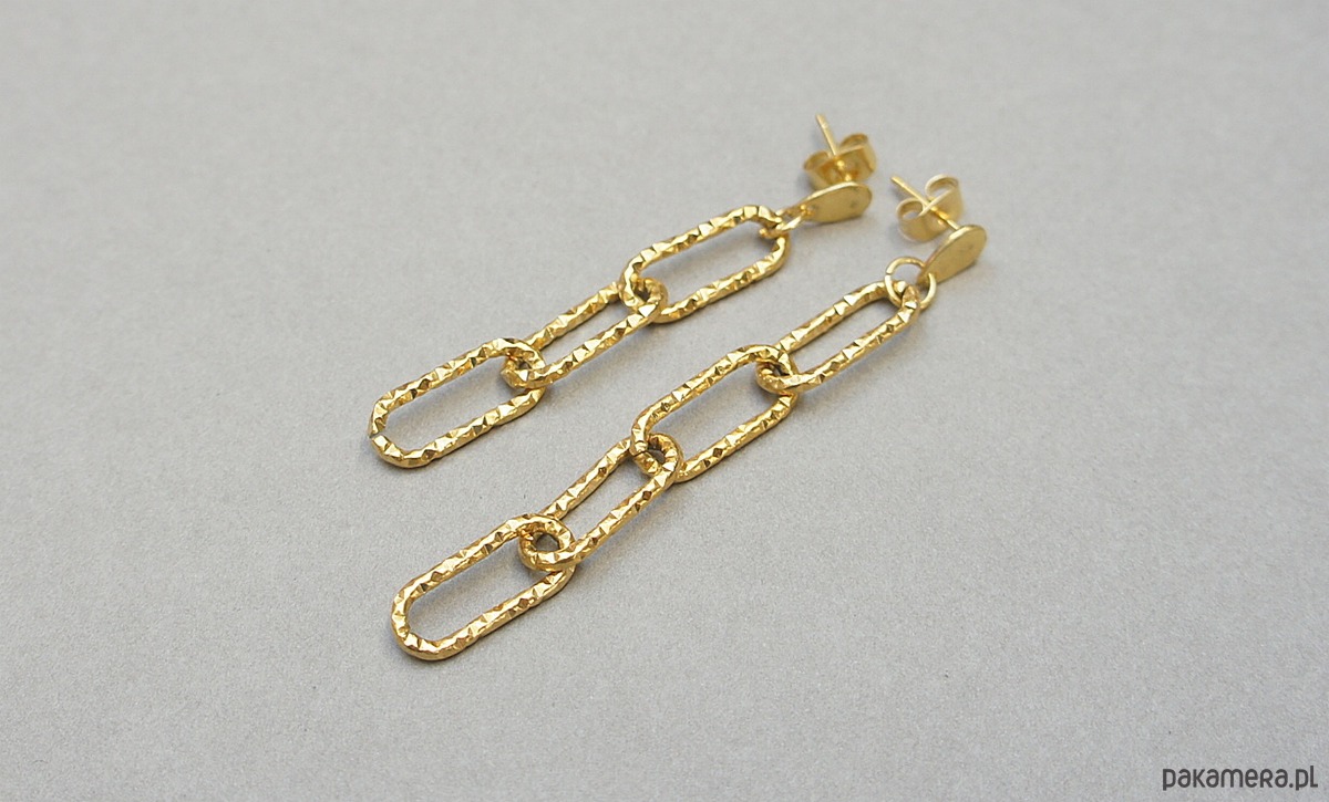 kolczyki pozłacane Kolczyki pozłacane Alloys Collection /Odd/ - Chain vol. 4 2