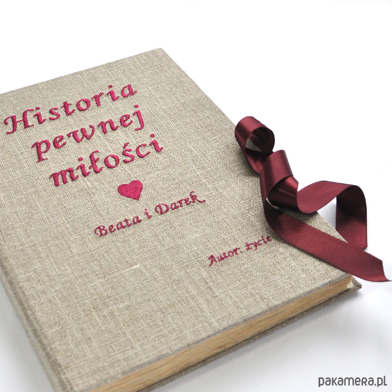 księgi gości i albumy ślubne Księga haftowana A4 - różne wzory 1