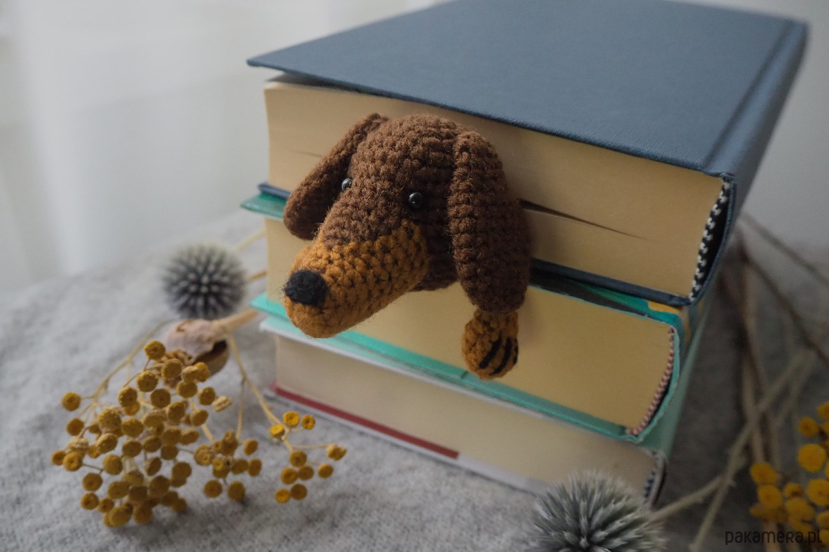 zakładki do książek Zakładka do Książki Czekoladowy Jamnik 7