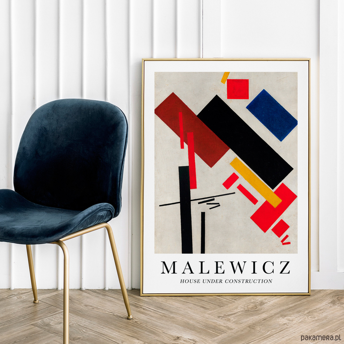 plakaty Plakat Kazimierz Malewicz House under Construction 3
