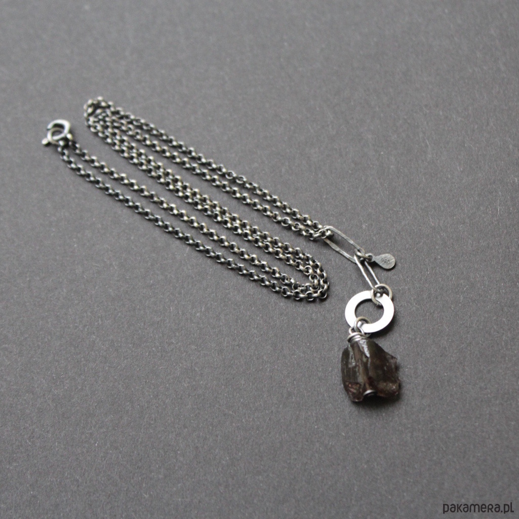 naszyjniki - inne Naszyjnik Kwarc dymny 5