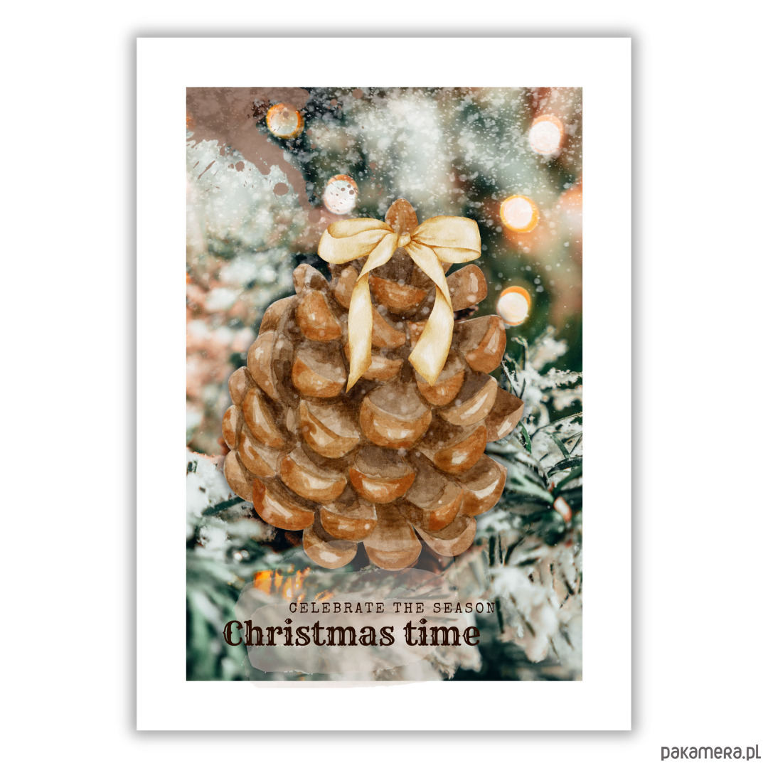 plakaty Plakat Christmas cone 1