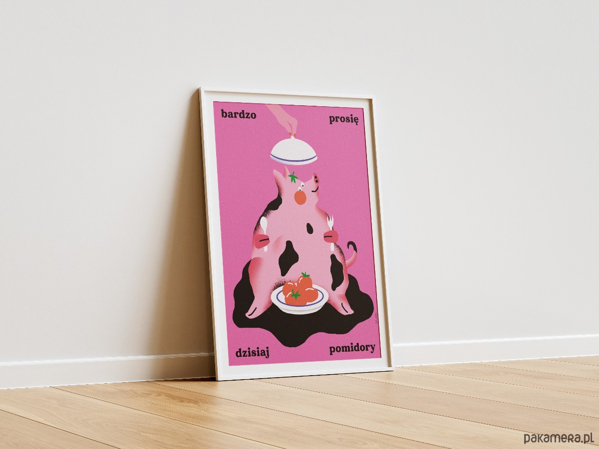 plakaty Plakat "Bardzo prosię" 3