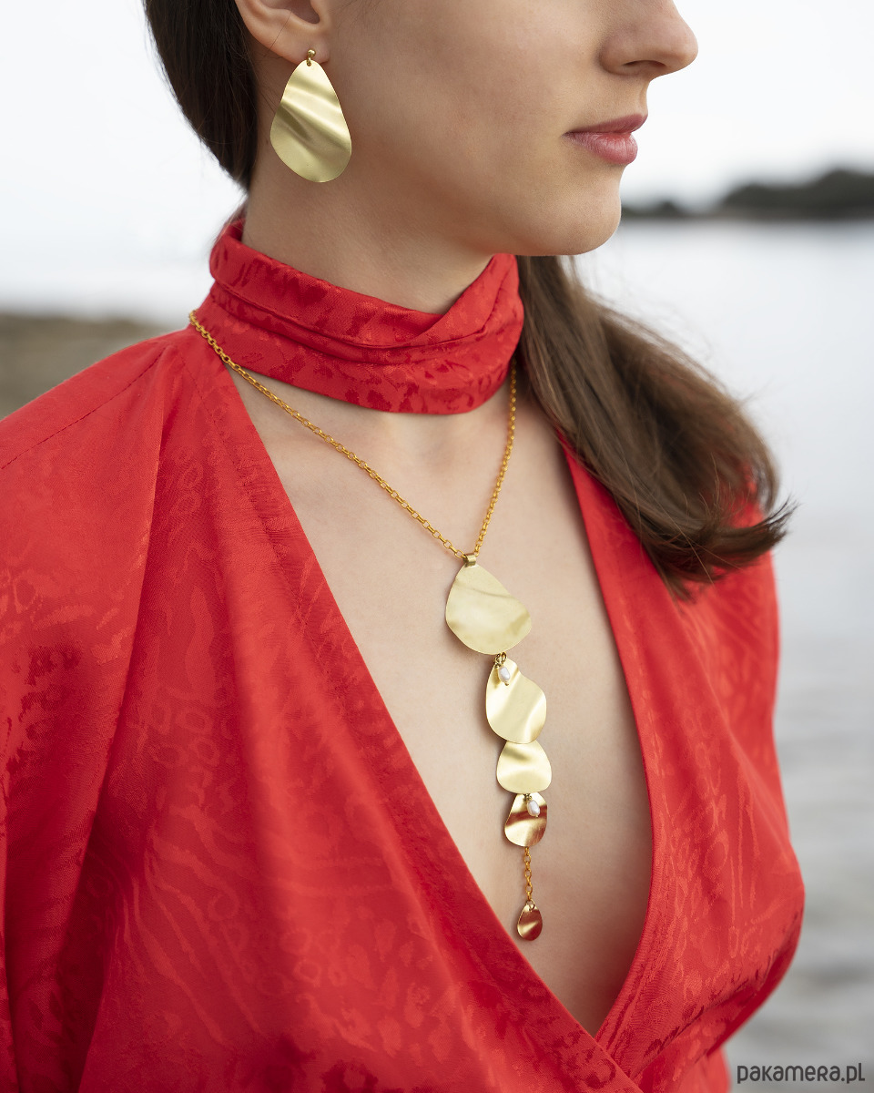 wisiory Naszyjnik PŁATKI No. 2 1