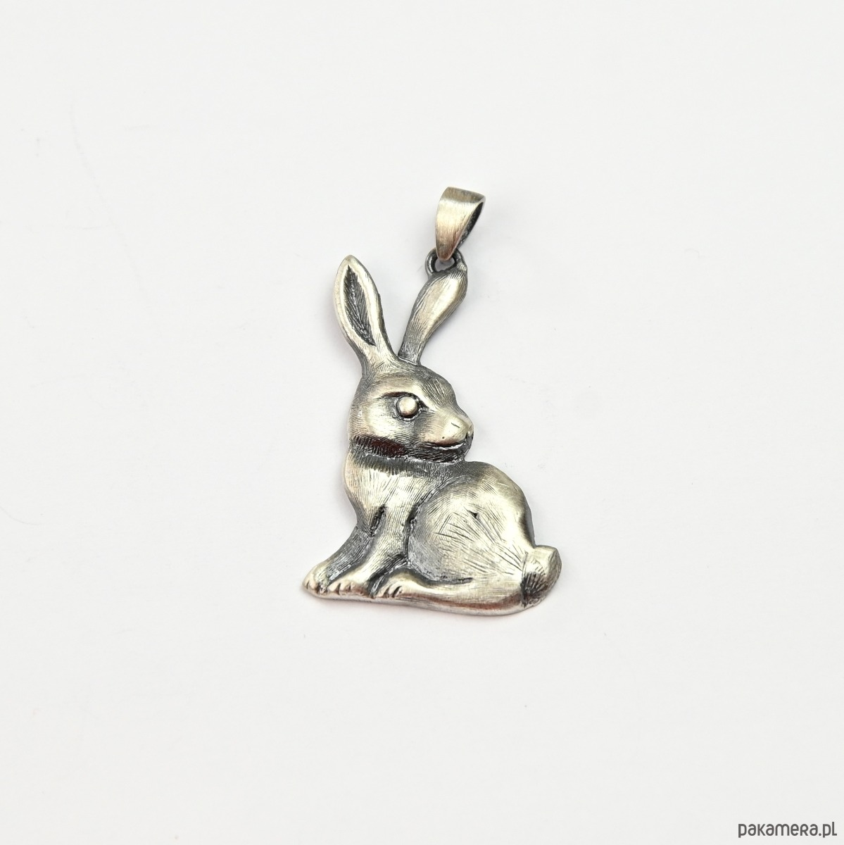 wisiory Zawieszka z zajączkiem szarym 4