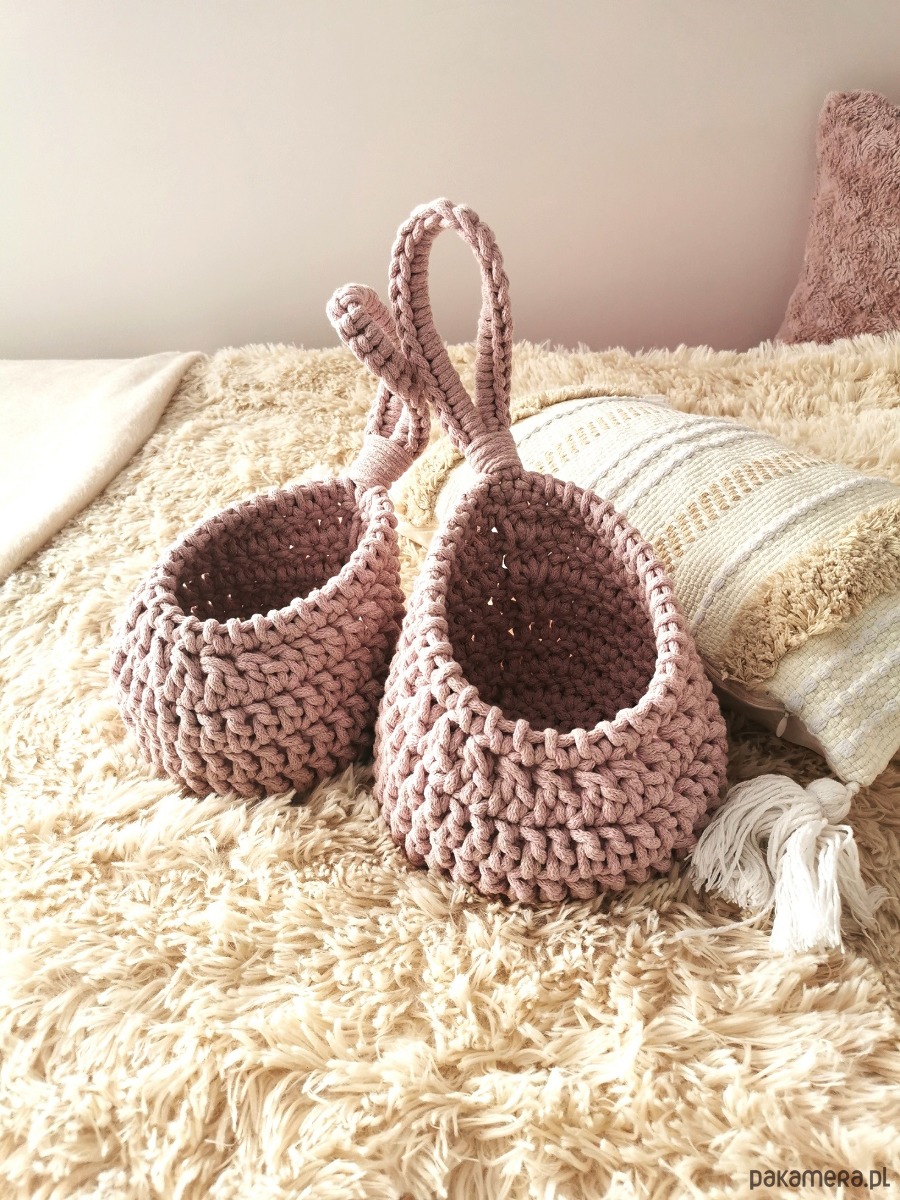 kosze do przechowywania Kosz wiszący średni 4