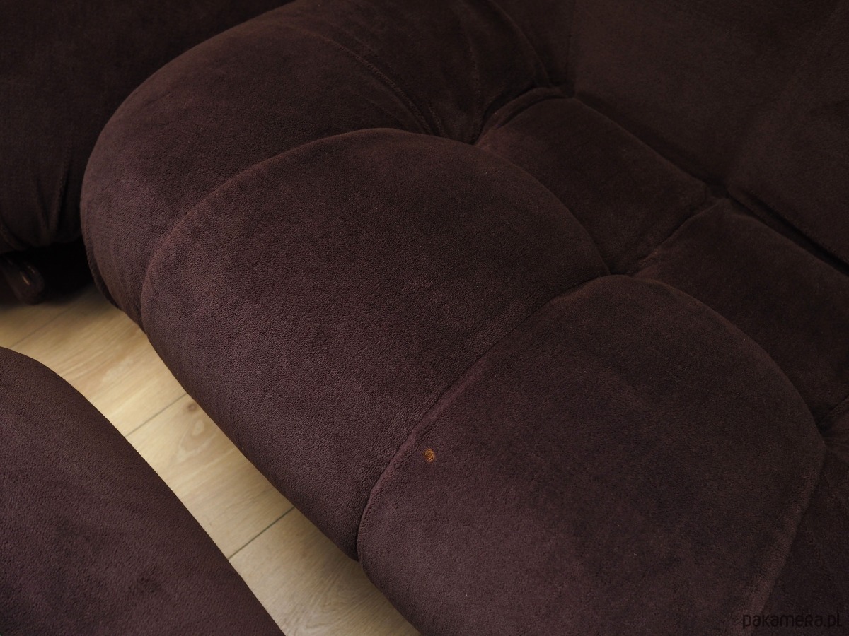 sofy i szezlongi Komplet wypoczynkowy, włoski design, lata 70,  Rino Maturi, Mimo Padova 3