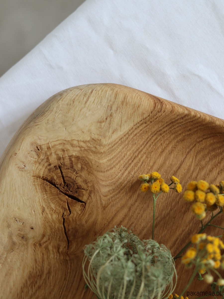 deski do krojenia i tace Taca drewniana , podstawka , patera 2