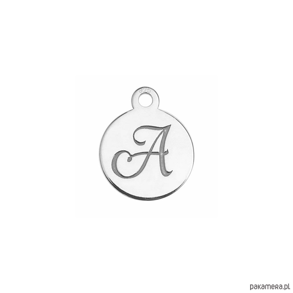 srebrne naszyjniki Aura - Srebrny naszyjnik personalizowany z zielonym onyksem 3