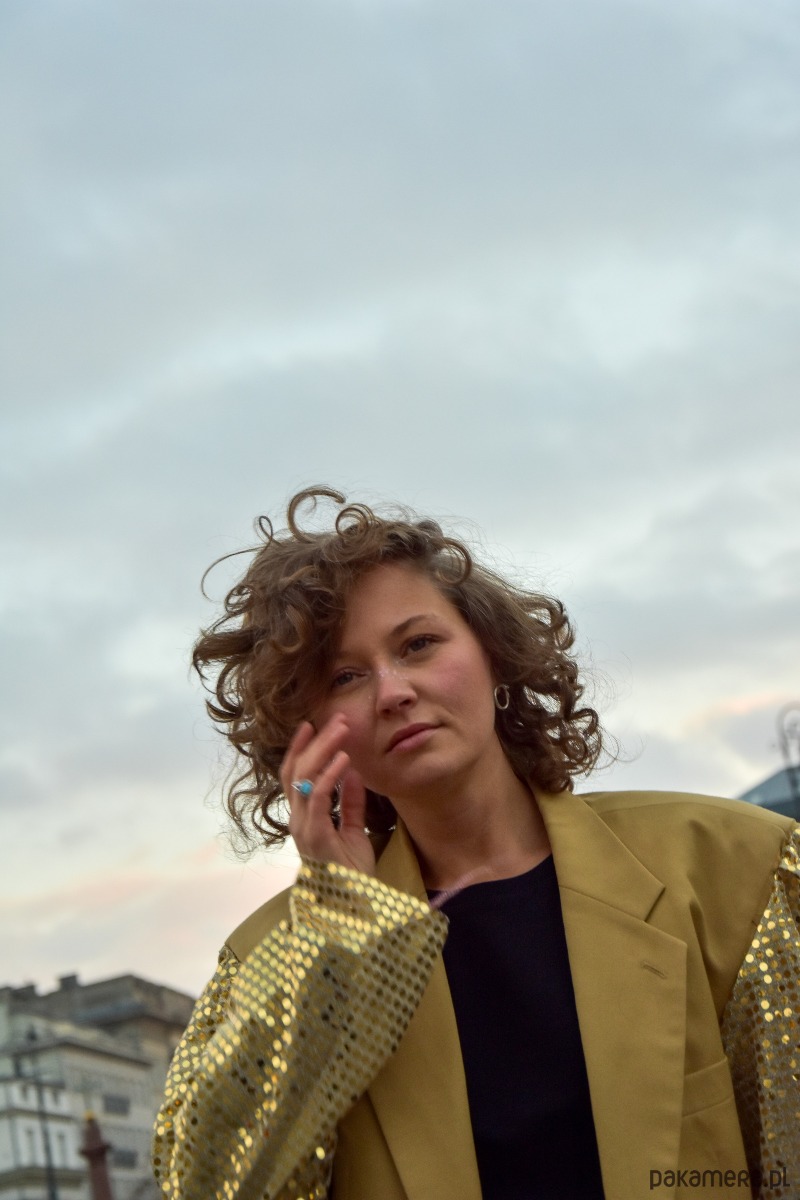 marynarki damskie Marynarka Yellow Gold 5