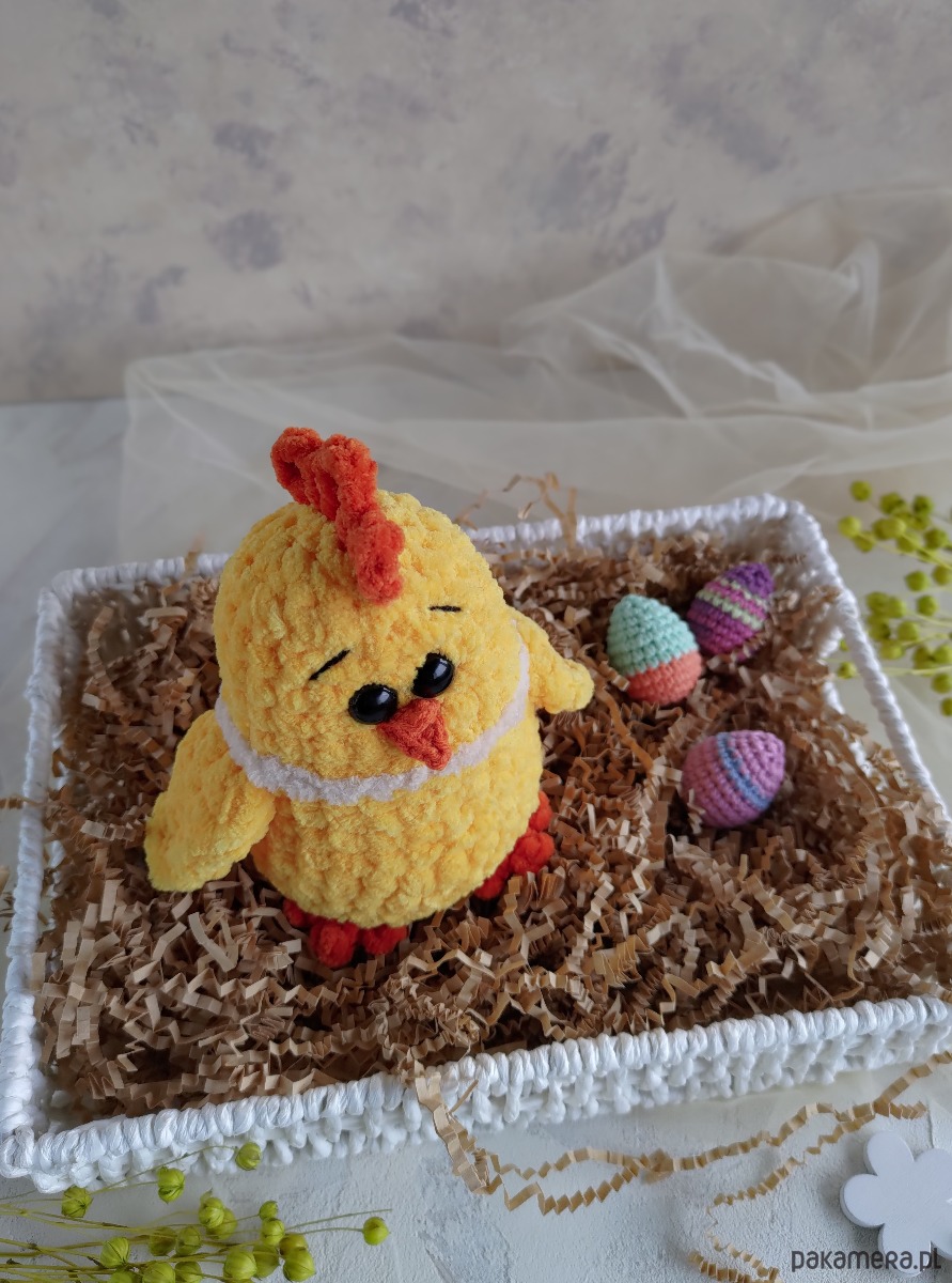 misie i maskotki Mini kurczaczek, Maskotka kurczak, Prezent dla dziecka 2