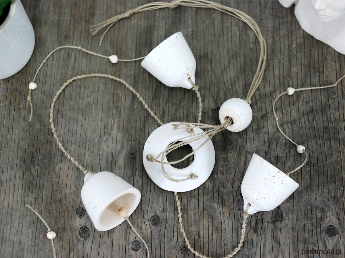 Ozdoby na ścianę Wisząca dekoracja do salonu, sypialni, ogrodu - dzwonki wietrzne 6